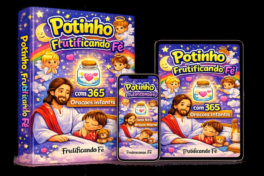 Bônus: Potinho Frutificando Fé com 365 orações infantis